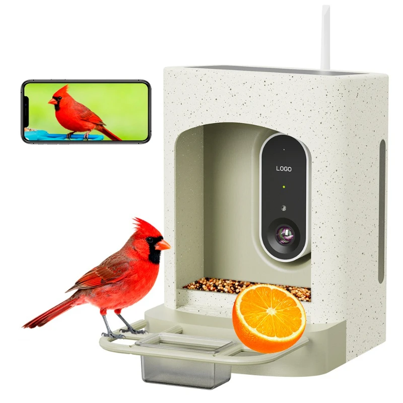 

Amazon intelligent bird feeder outdoor solar high definition camera AI