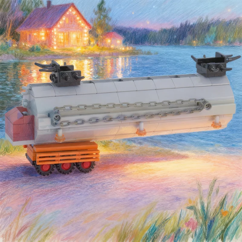 

207pcs MOC Mini Road Warrior Mad Max Tanker Cars Model Building Blocks Creative Gift DIY Display Decor Adult Premium Kids Desk