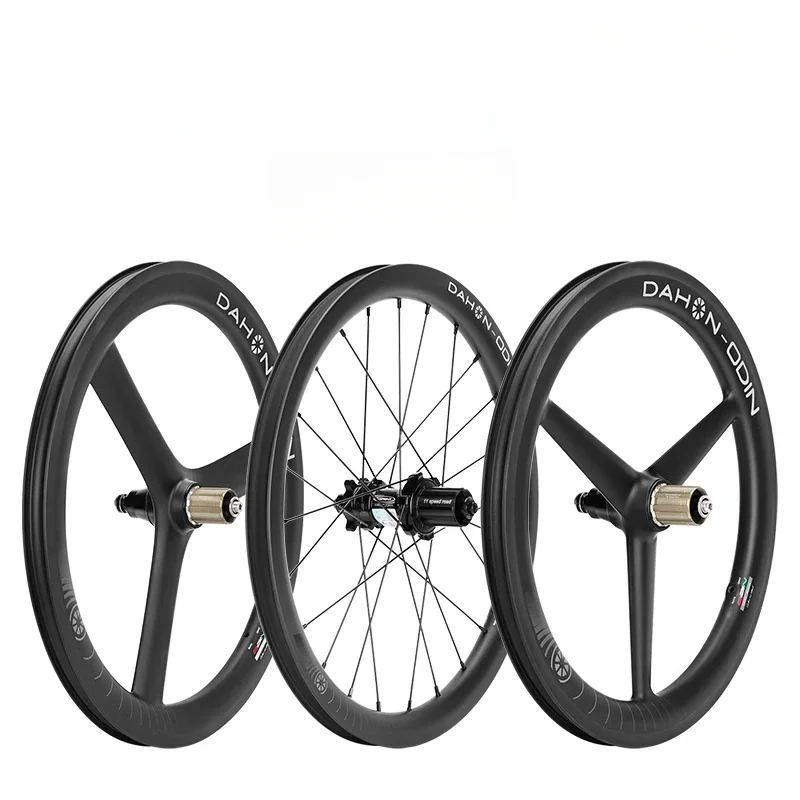 Carbon fiber high ring brake three knife wheel disc brake V brake flower drum