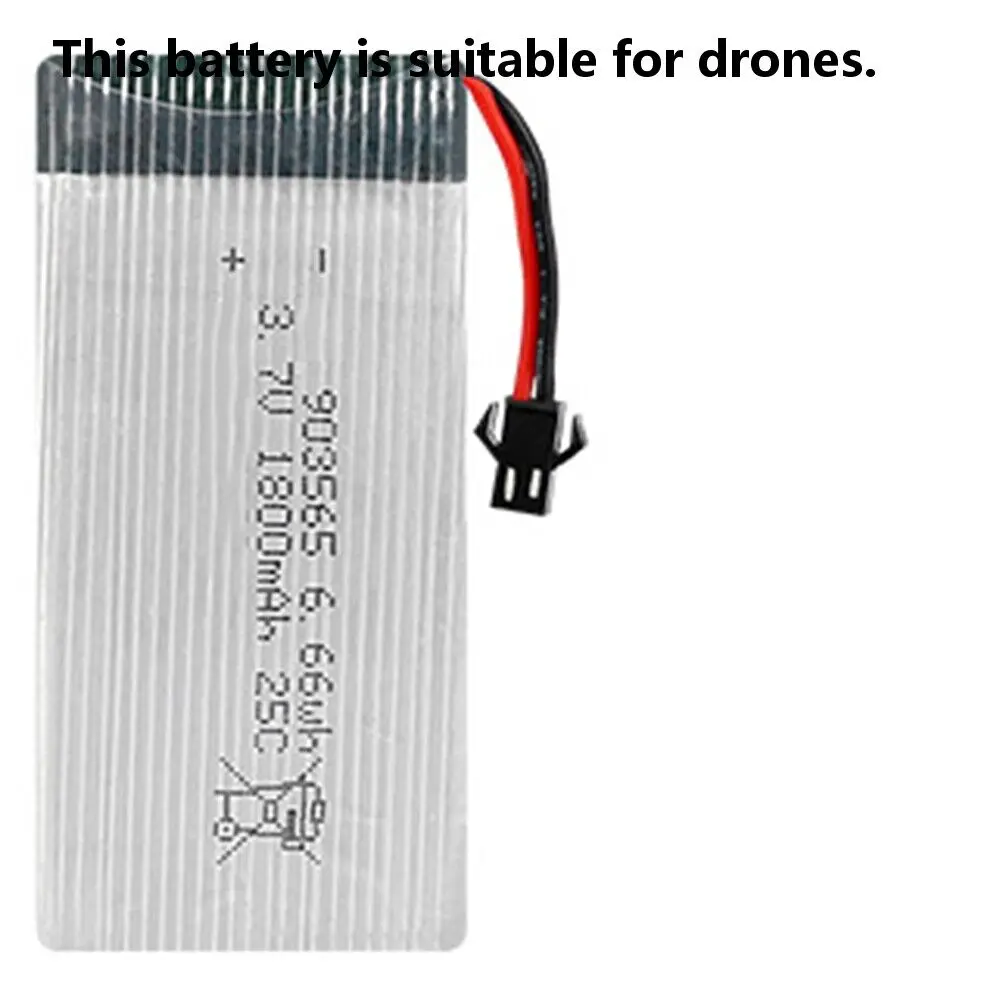 Rechargeable 3.7V 903565 20C 1800Mah Li-Polymer Li Battery For FPV Drone HELICOPTER MODELS Quadcopter RC Copter Drone