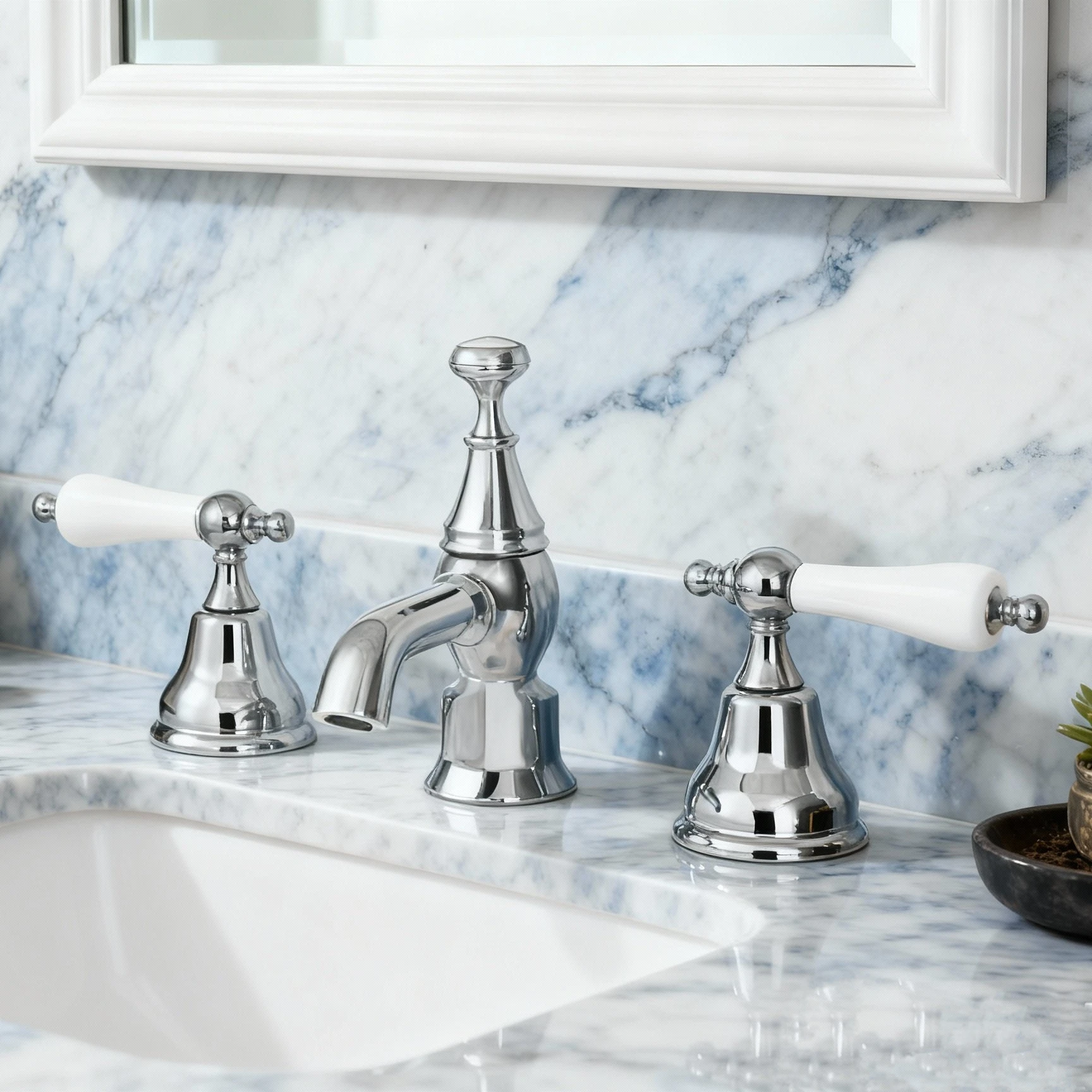 

2025 New Classic High-end 5 Years Warranty Double Handle Lever Classical Lavatory Many Colors Antique Brass Basin Faucets