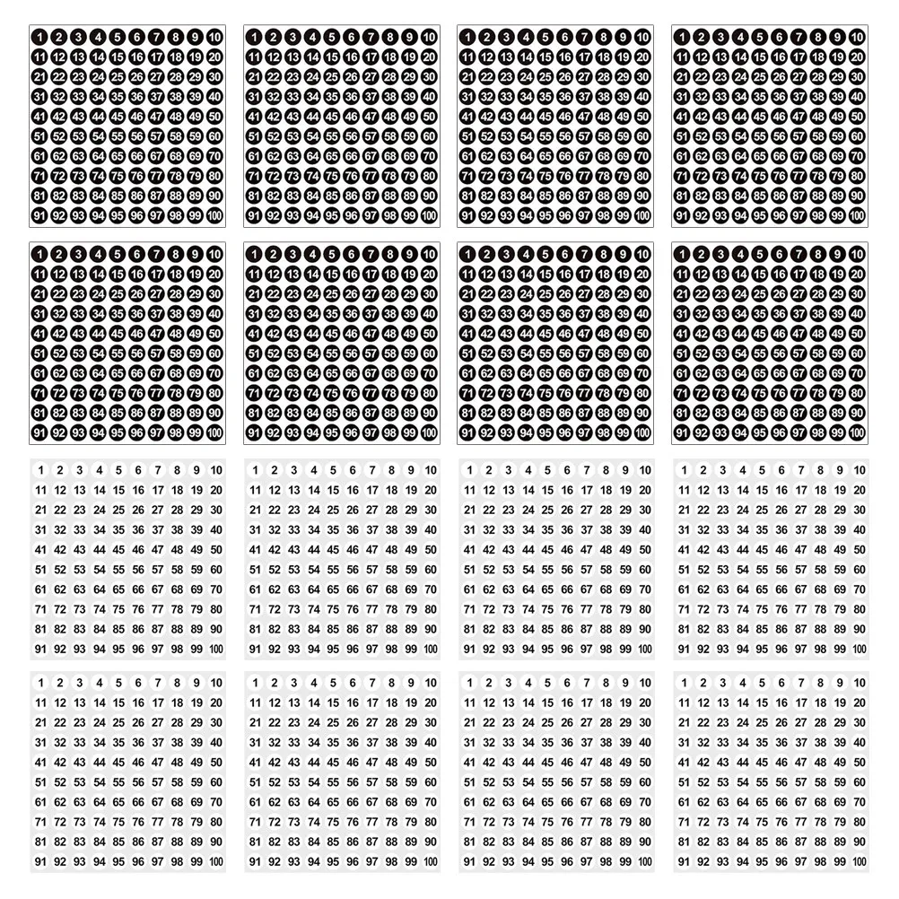 

5000 шт. круглых самоклеящихся водонепроницаемых этикеток-точек 10 мм для школы, офиса, класса, организации инвентаризации