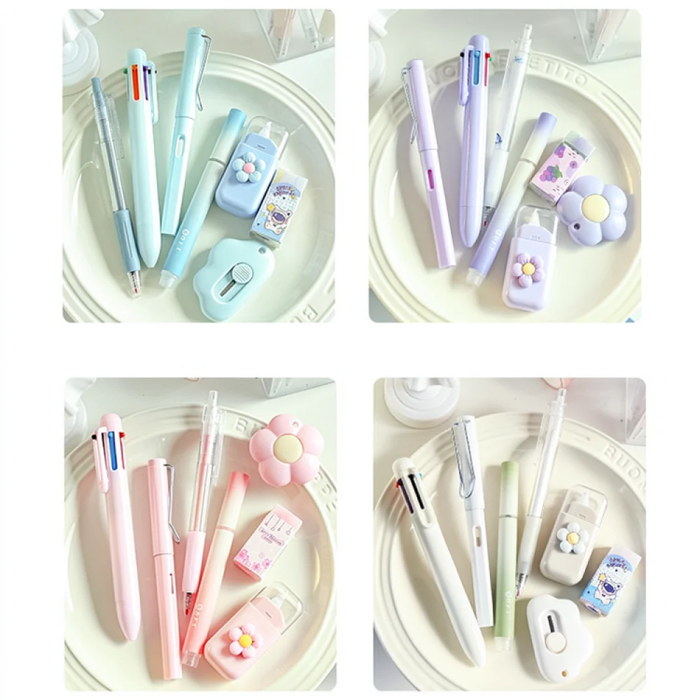 Aesthetic Stationery Set School Supplies Student Gift Box Writing Instruments Office Essentials Study Tools Kit