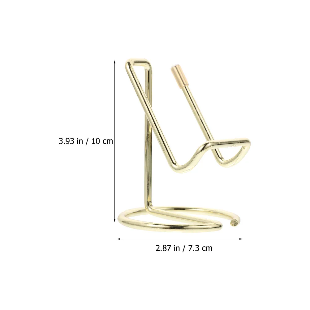 Sturdy Iron Phone Holder Business Card Holder Desk Card Stand Metal Display Stand for Mobile Phones Mobile Phone Bracket