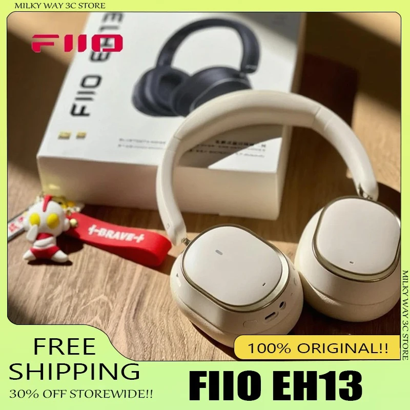 

Беспроводная Bluetooth-гарнитура FiiO EH13 True Wireless с LDAC, ANC, 75 часами автономной работы, активным шумоподавлением, игровая гарнитура, в наличии, подарок