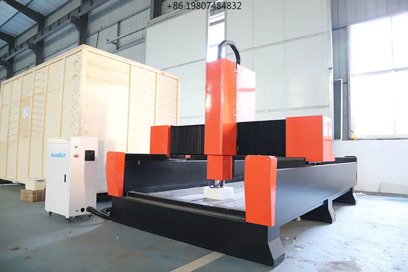 Heavy Duty 1325 CNC Stone Carving Machine, High Precision Engraving Cutting for Tombstone Stone Relief Processing