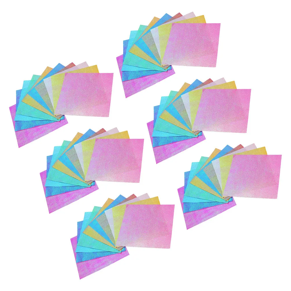 200 Sheets Shimmer Origami Paper 15Cm Square Flashy Craft for DIY Decorations Cranes Art Projects Kids Beginners Mixed Color