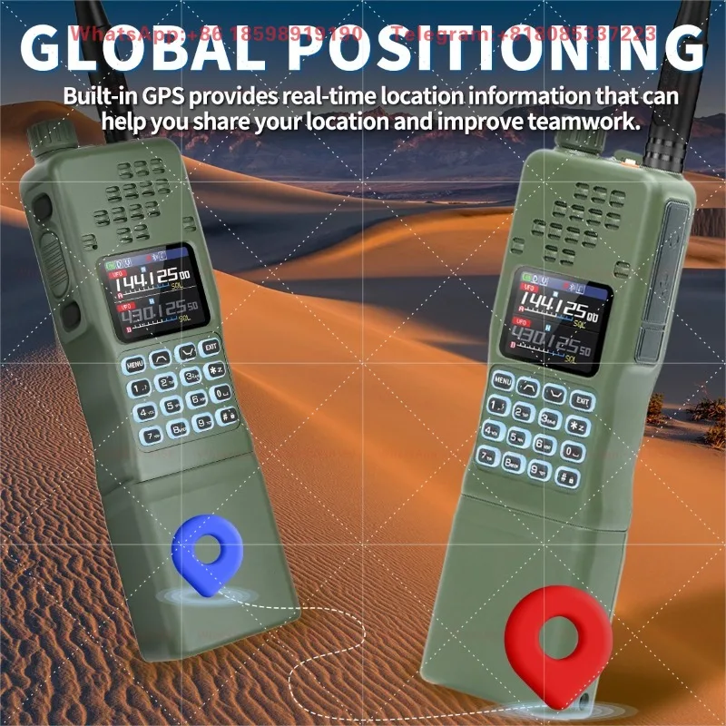 Baofeng AR-152 PRO GPS Ham Radio High Powerful CS  Game Walkie Talkie Long Range Upgraded AR-152 Portable Two Way Radio view 5