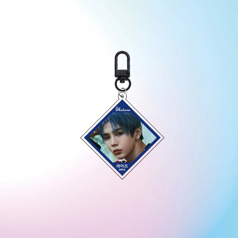 KPOP RIIZE Fashion Keyring SHOTARO EUNSEOK SUNGCHAN WONBIN SOHEE ANTON Acrylic Figure Keychain Backpack Accessories Fans Gift