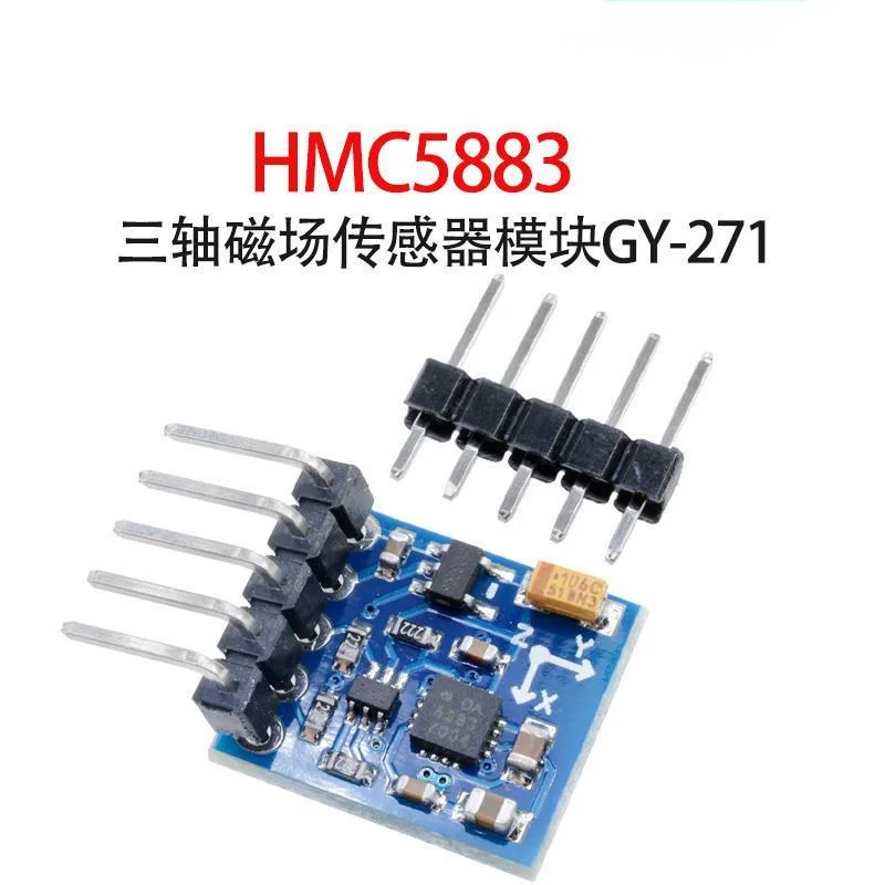 GY-271 HMC5883 Module Electronic Compass Module Three-axis Magnetic Field Sensor DC3-5V