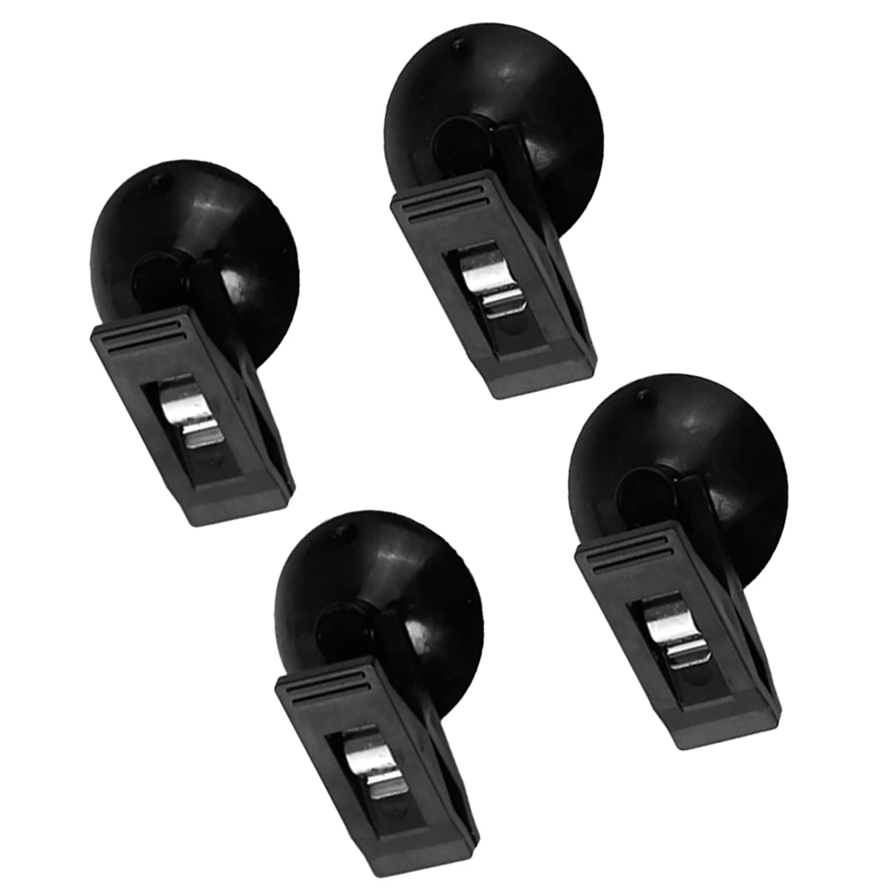 

2 Pair Car Suction Cup Clip Shade Cloth Clips Accessories for Cars Card Automotive Hanging Fixing