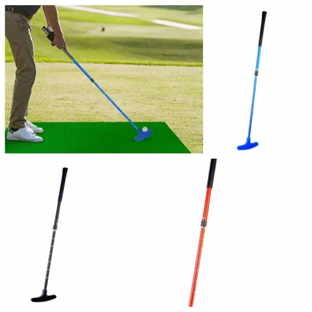 Non-slip Telescopic Golf Putter Telescopic Double-Sided Golf Junior Putter Retractable Comfortable Touch Golf Training