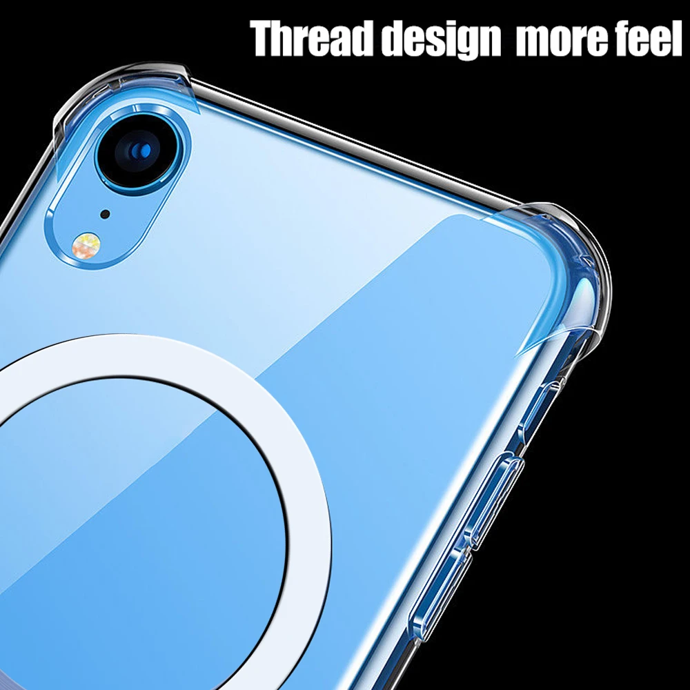 1/5PCS Magnetic Sticker Metal Ring for Magsafe Wireless Charging Circle Charge Disk Magnet Stickers For iPhone 16 15 13 Pro Max