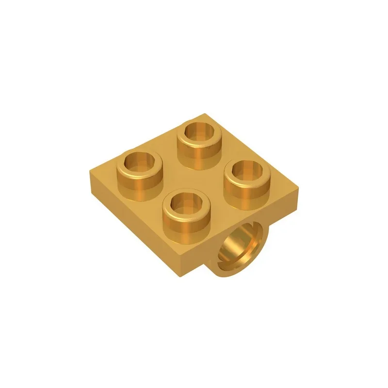 GDS-847 Plate, Modified 2 x 2 with Pin Holes compatible with lego 2817 children's DIY Educational Building Blocks Tech