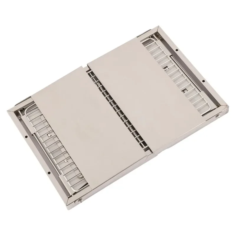 Multifunctional Beach Travel Camping Table Granular Foldable Stainless Steel Portable Korean Outdoor Charcoal Grill