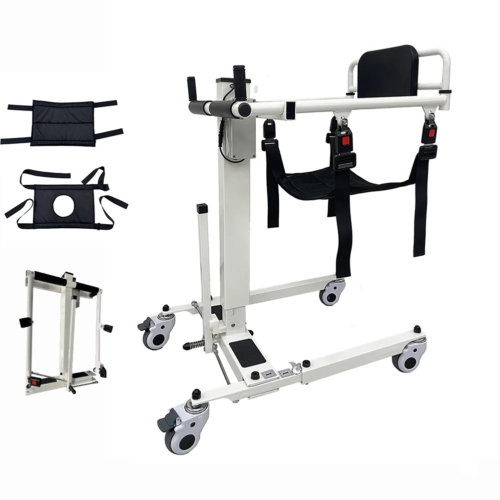 Portable electric lift seat Foldable rotating chair Electric walker for moving between wheelchairs in car toilets