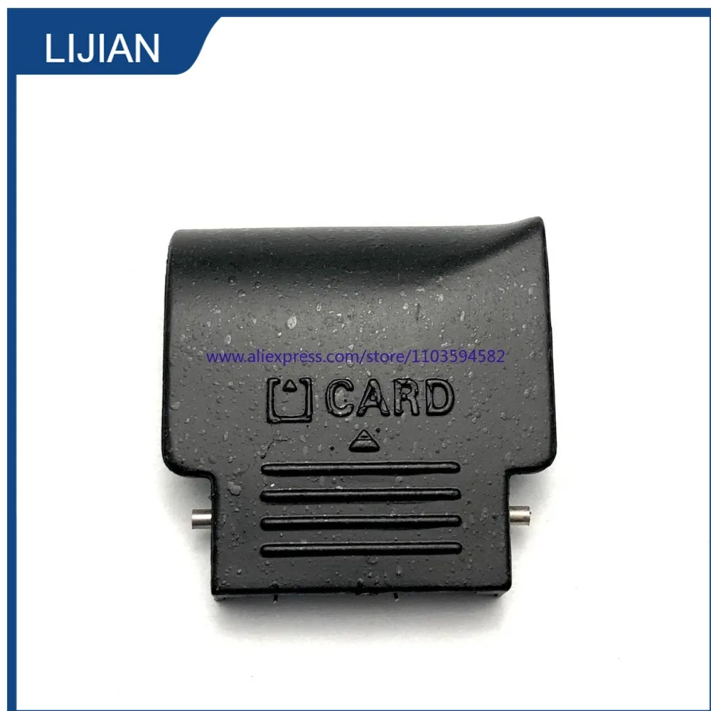 Original Memory Card Slot Cover para Nikon, Porta Cap Shell, Camera Repair Part, Novo, SD, CF, D5100