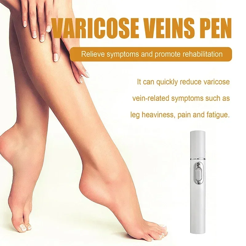 Stylo de réparation des jambes pour thérapie au laser, produit de soin de la peau, SAP imconfortable pour les jambes, améliorant le surpoids sanguin, stylo pour varices