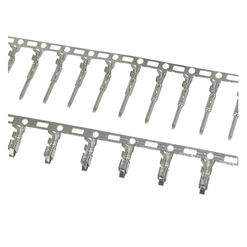 100Pcs SM 2.54 Metal Crimping Pin Crimp Terminal For JST SM 2.54mm Pitch Male Plug Female Socket Housing Wire Cable Connector