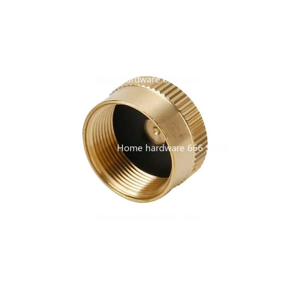 Single Pound Propane Cylinder Brass Inflatable Joint Threaded Seal Propane Cylinder Protective Cover