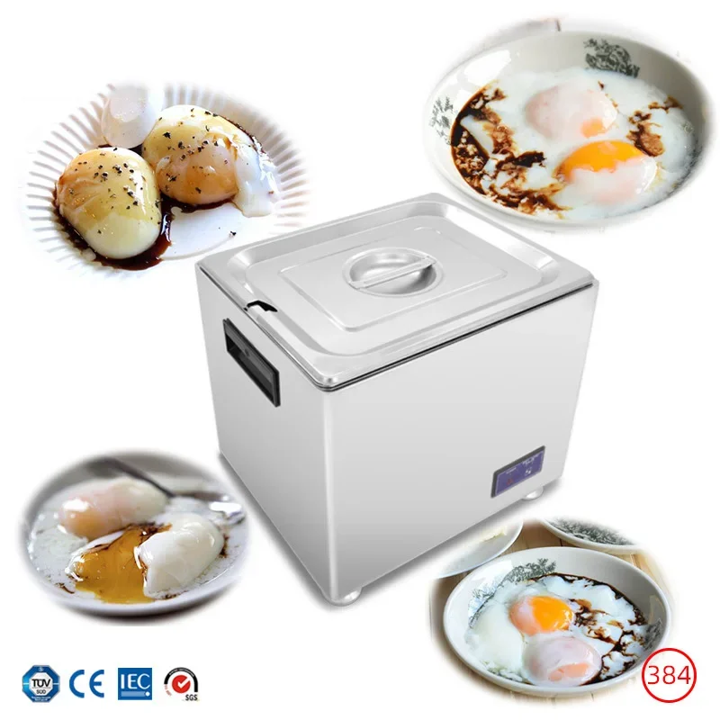 Commercial Electric Egg Cooker, 2600W, 10L Capacity, Stainless Steel Egg Cooker, for Making Soft-Boiled Eggs NP-384