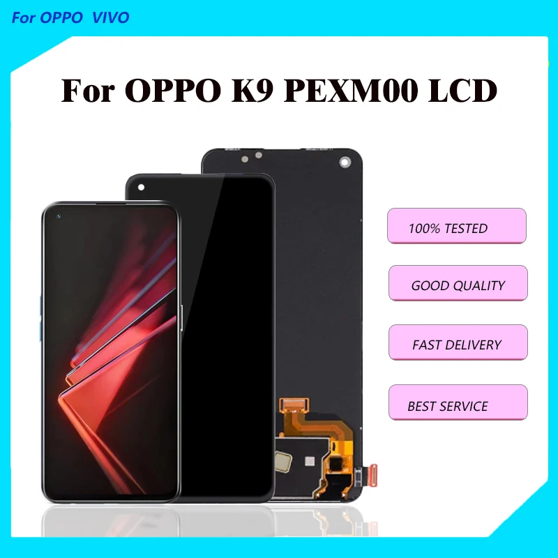 

OLED/TFT LCD For OPPO K9 LCD Display Touch Screen Digitizer Assembly Replacement For OPPO PEXM00 LCD Display