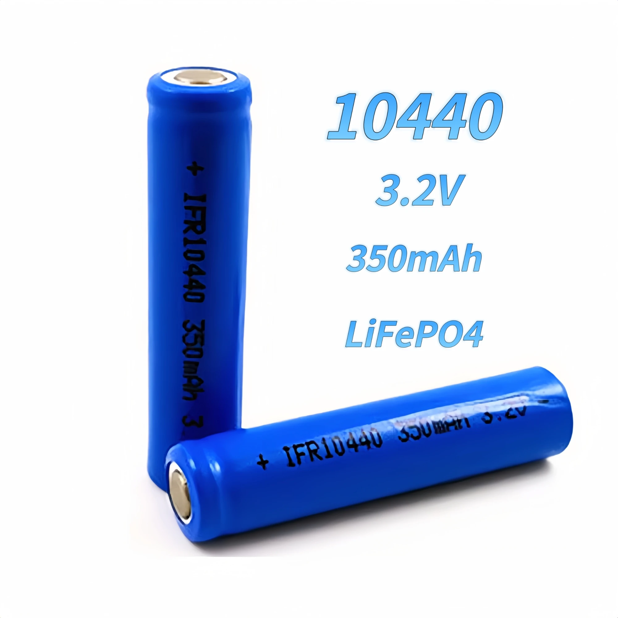 10440 LiFePO4 Battery 3.2V 350mAh AAA Battery Charger for Flashlight Electric Toothbrush Loudspeaker Shaver Remote Control Car