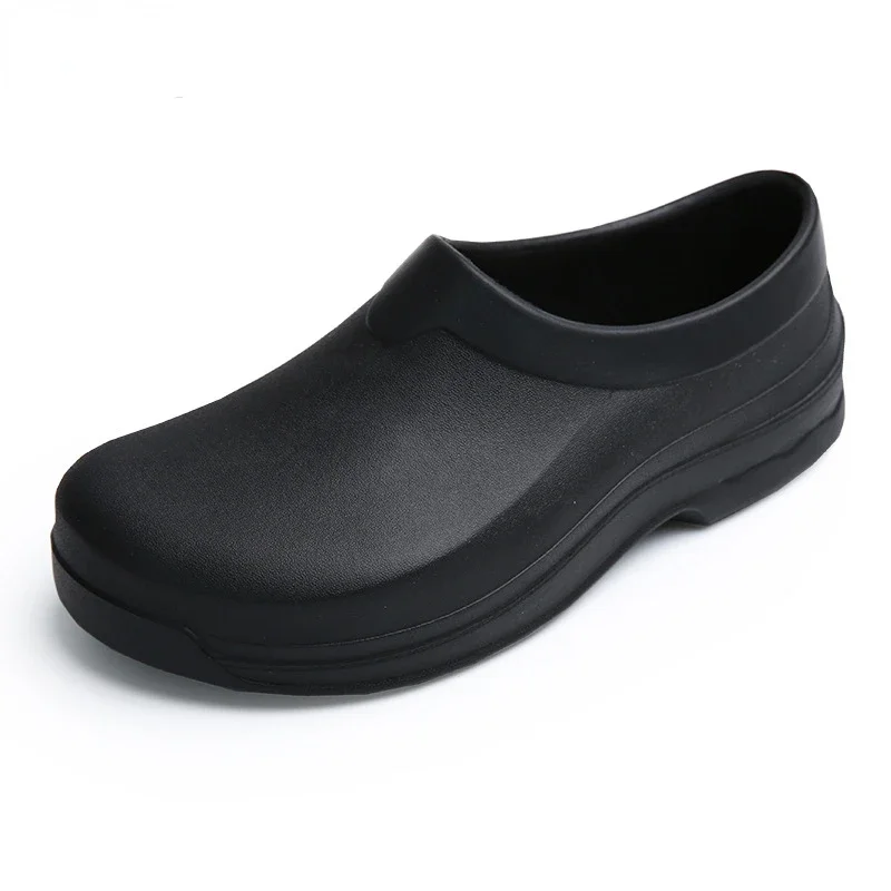 

New Arrivals Foodstuffs & Electronics Factory Clean Work Shoes Slip On Antiskid Waterproof Kitchen Chef Shoes Unisex Size 36-45