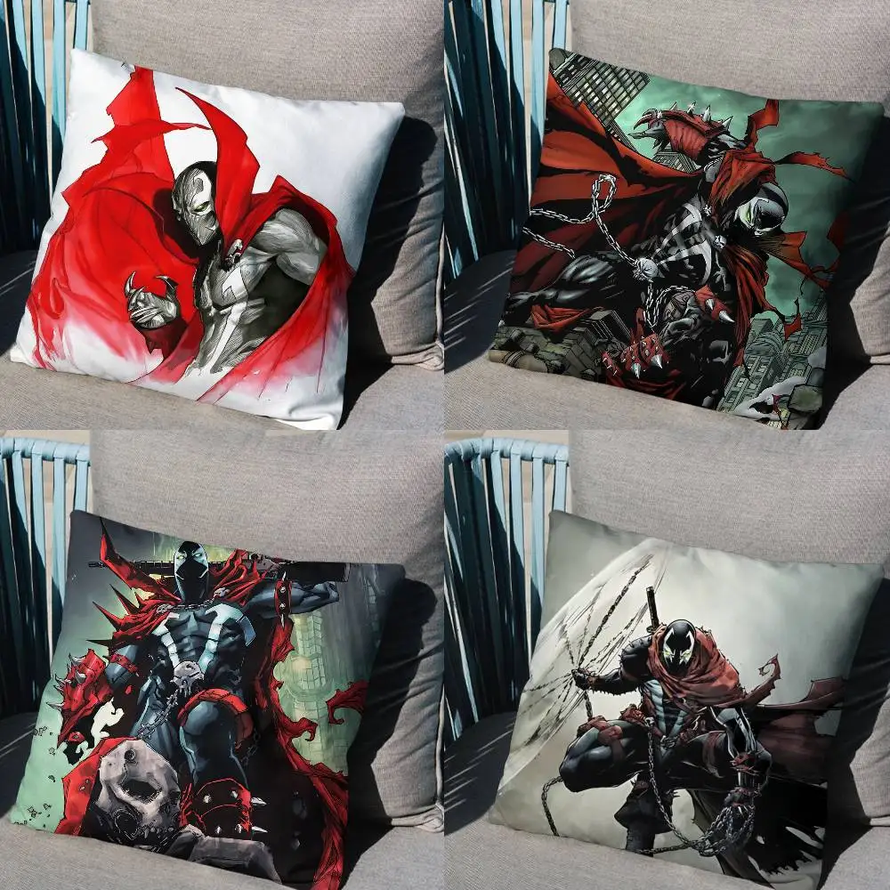 

speed agility stunts Spawn Cushion Cover Suitable For Sofa Car Bedroom Office Cushions Decorative Pillow Case
