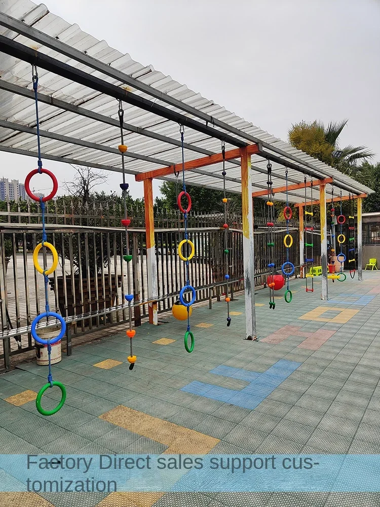 Children outdoor sports hanging swing sensory training equipment