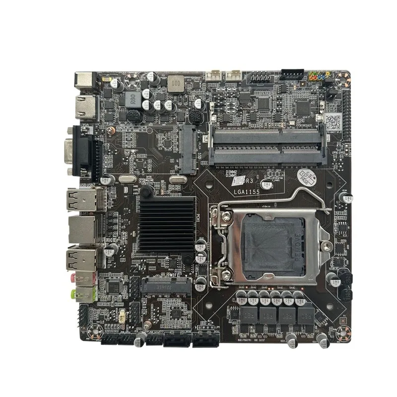 H61/H81/H110 Integrated Machine Main Board Industrial Control Mini Host Advertising Machine Main Board H610 Single Desktop LVDS