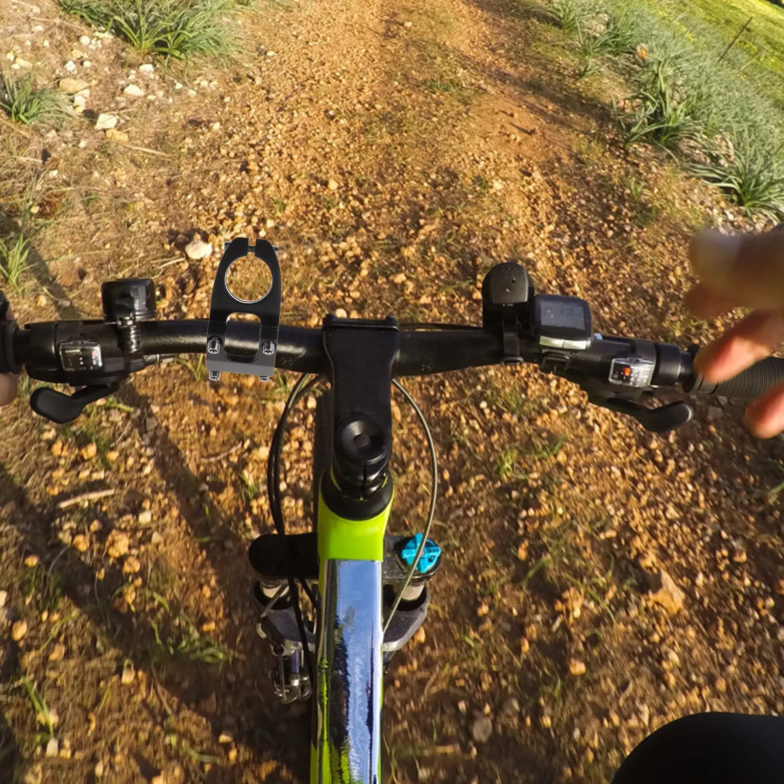 

Bike Mountain Riser Adjustable Handlebar Stem Fork Extender Height Increaser Extension