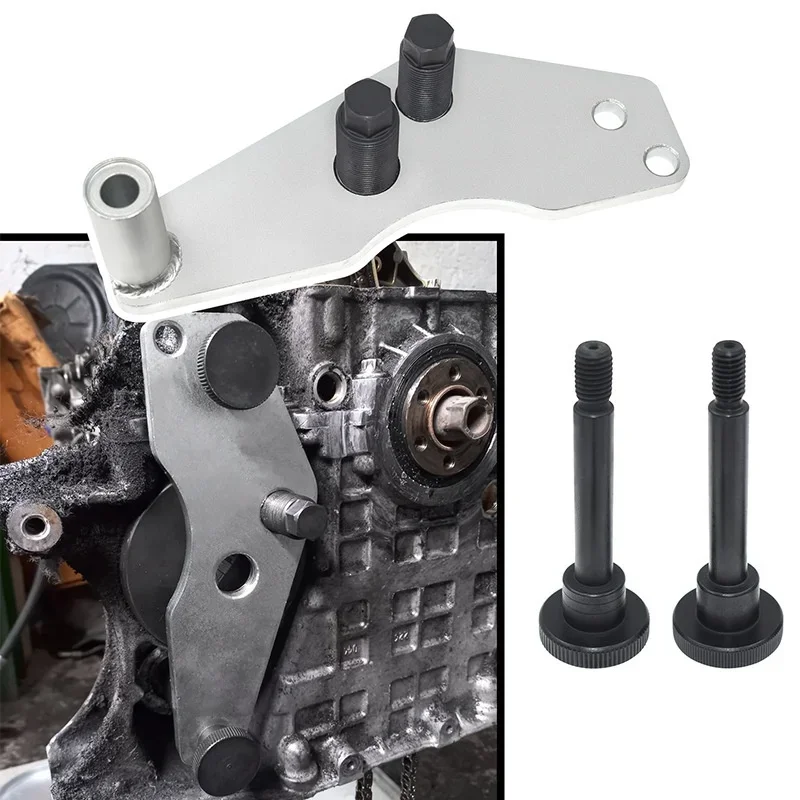 Engine Oil Pump Vacuum Pump Seal Cover Disassembler Vacuum Pump Tool Kit Engine Disassembly Tool Suitable for BMW N53 N54 N55