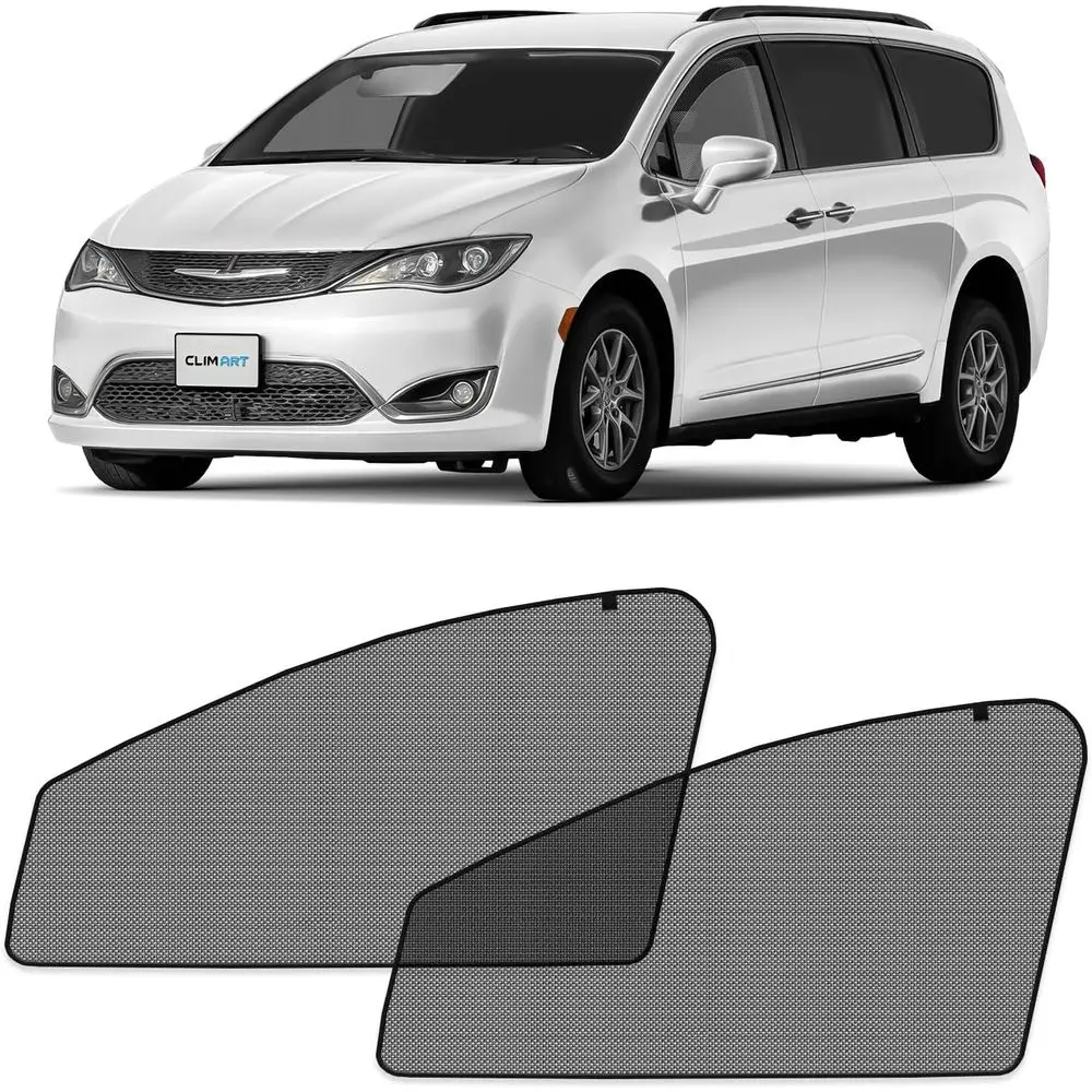 

Солнцезащитные шторки для окон автомобиля Chrysler Pacifica 2017-2026, комплект из 2 шт., накладки на боковые стекла, защита от солнечных лучей, шторки-экраны, оконные дефлекторы