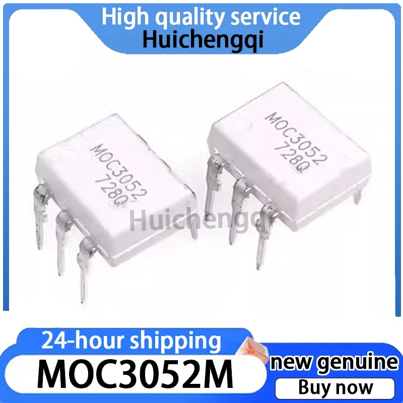 10PCS New MOC3052M Bidirectional Thyristor Driver MOC3052 Optocoupler