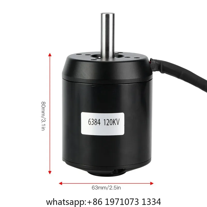 Motore Brushless BLDC Outrunne - 6384 Brushless Motor Sensored recensione e prezzo