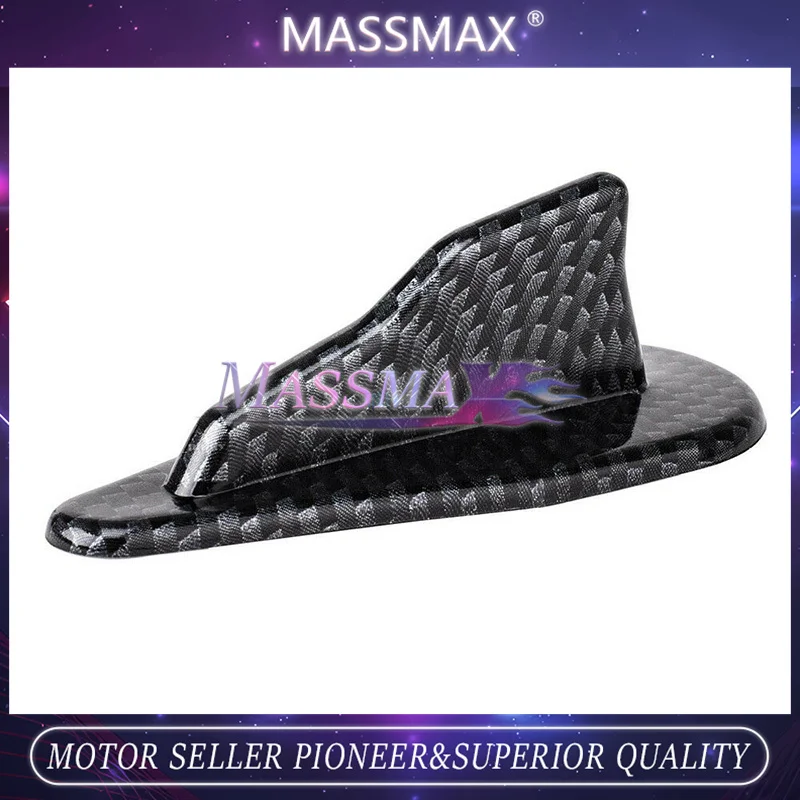 XZQP02CF 10 قطعة العالمي EVO-Style سقف القرش زعانف الجناح المفسدين مولد ألياف الكربون