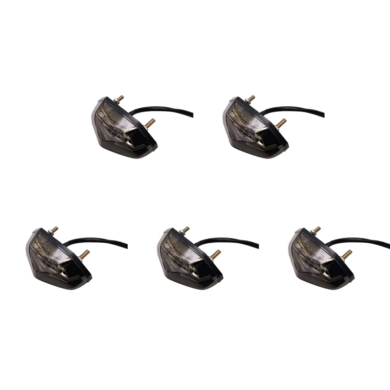 

5X Motorcycle Universal 12V DC LED Brake Stop Tail Light Signal Indicators Motorbike Bike Rear Brake Light