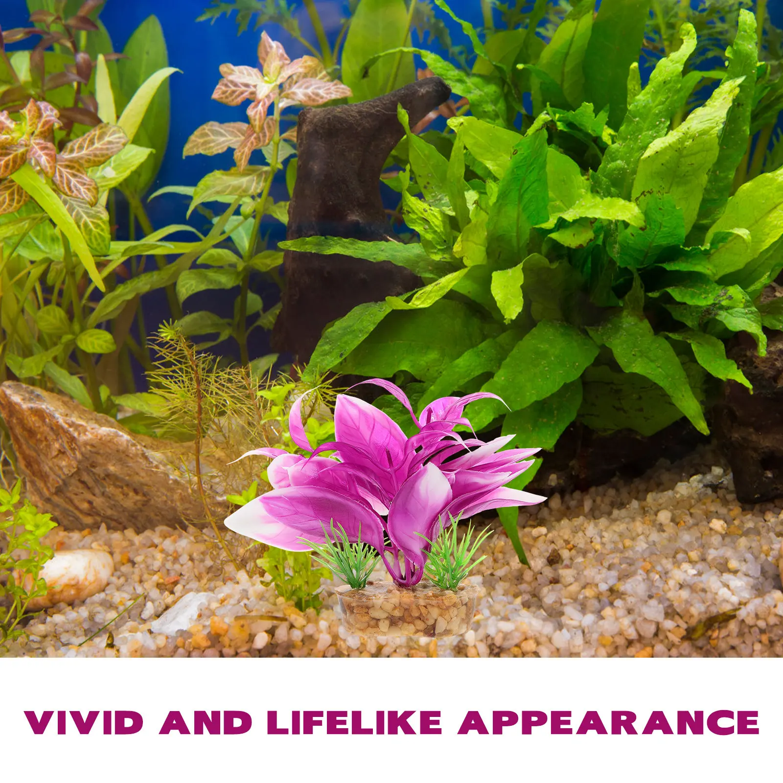 Plantas Artificiales Realistas - Planted Aquarium Materials reseña y precio