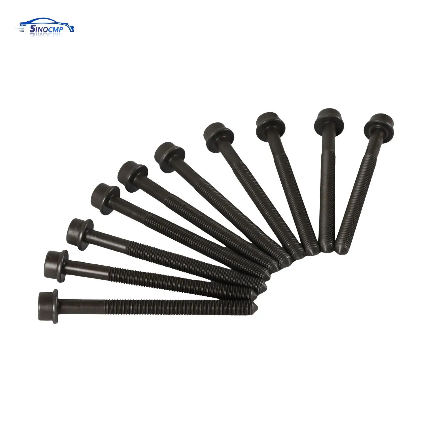 

10 PCS Engine Head Bolt For 2005-2018 Audi A3 A4 VW Beetle Golf Passat Skoda Octavia Seat Alhambra EA888 06D103385D WHT005305