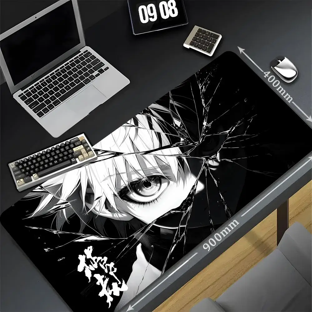 Hunter X Hunter Mouse Pad 90x40 Cm Desk Mat Xxl Pc Gamer Gaming Computer Offices Mousepad Keyboard