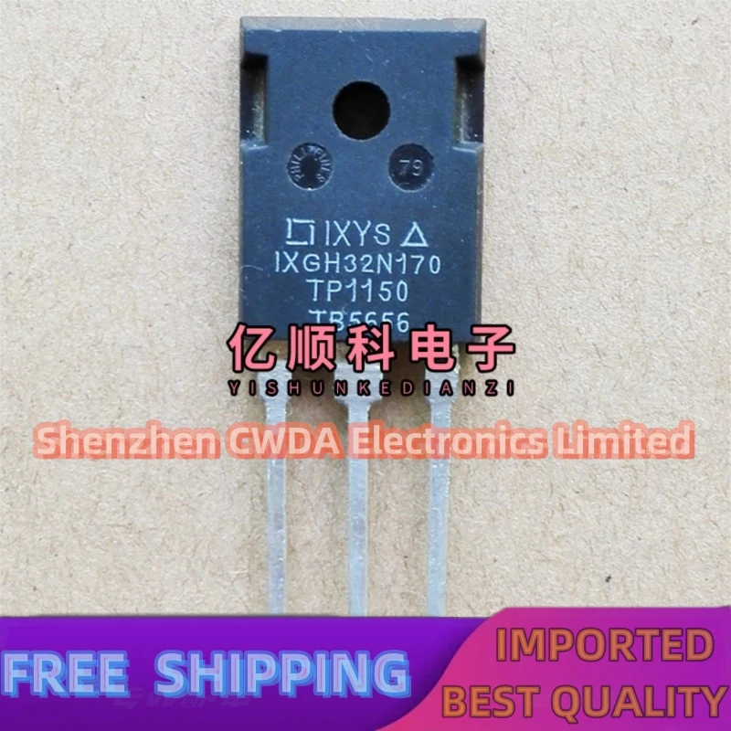 10PCS-20PCS   IXGH32N170 IXGH32N170A TO-247 IGBT 32A/1700V In Stock Can Be Purchased