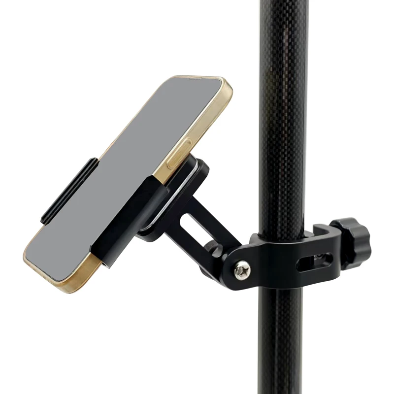 New 125522/21-GEO TDC6 Handheld Bracket Clamp Range Pole Mount with Magnetic Plate for Trimble TDC6 MM6 Magnetic Clamp