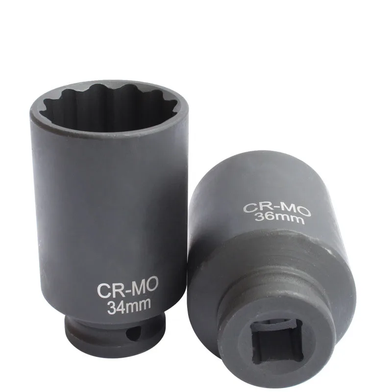 Duży model udarowy Torx Socket 1/2" Drive Metryczny 12-punktowy klucz nasadowy 28 mm 29 mm 30 mm 32 mm 34 mm 35 mm 36 mm 38 mm 41 mm