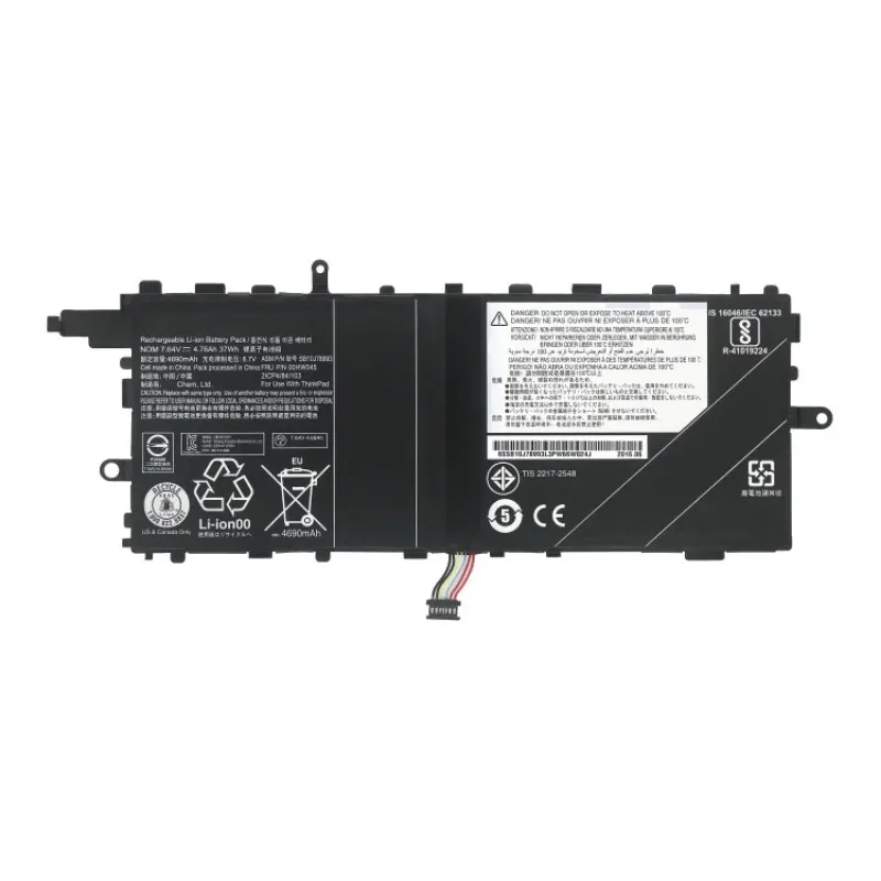 Аккумулятор для планшета Lenovo Thinkpad X1 Tablet 2016 TP00082A TP00082C1 00HW045 00HW046 SB10J78993 7,64 в 37 Втч