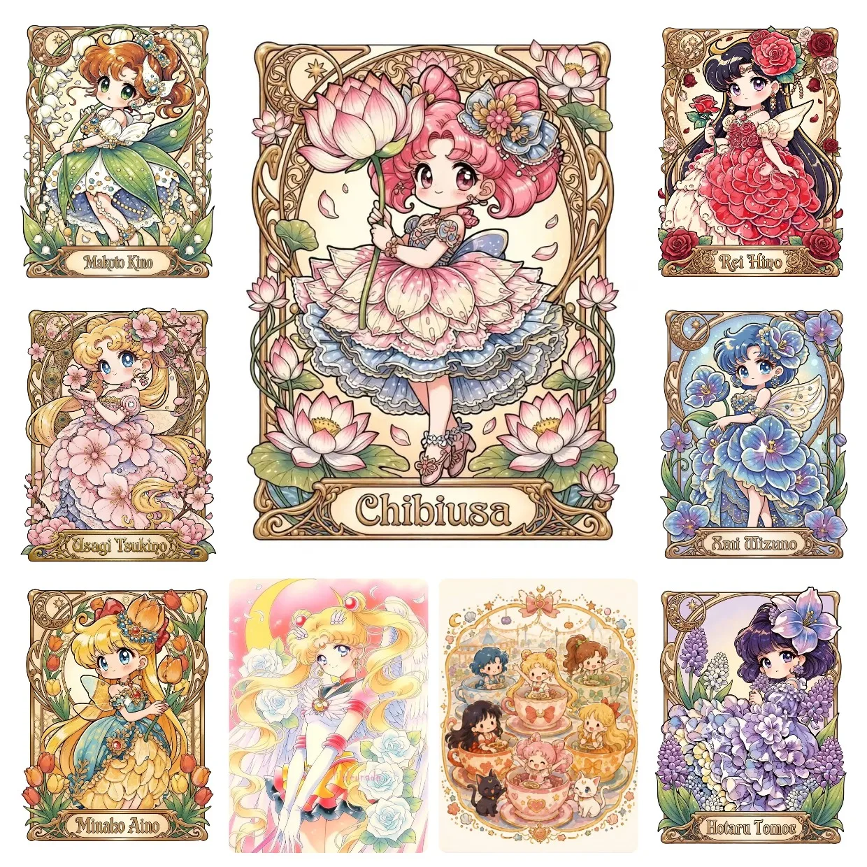 1000PCS Puzzle for Animal Pretty Soldier Sailor Moon Jigsaw Puzzles for Challenging Family Activity Games Party Birthday Gift