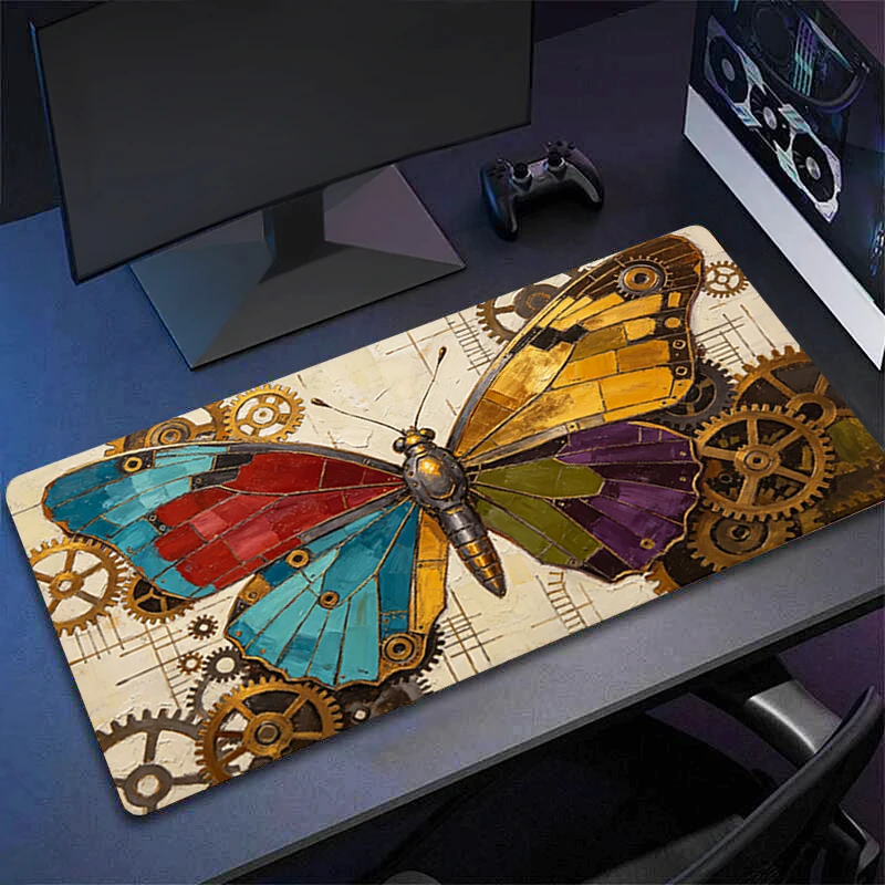 Mouse Pad Large Gamer Abstract Oil Painting XXL Keyboard Desk Mouse Mat Carpet Rubber Gaming Tapis Souris Notbook Mousepad