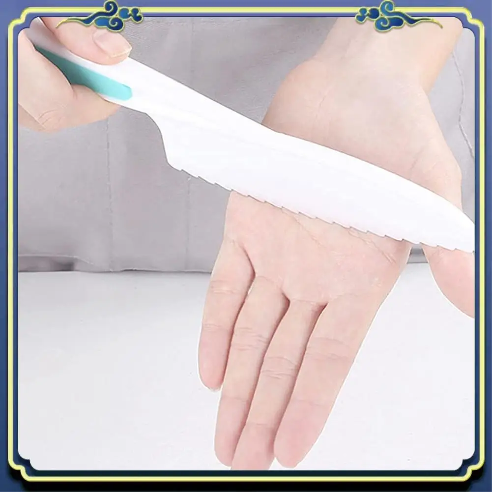 A56P-3Pcs Children Cake Knife Plastic Fruit Knife Kindergarten Vegetable Knife Bread Dessert Knife