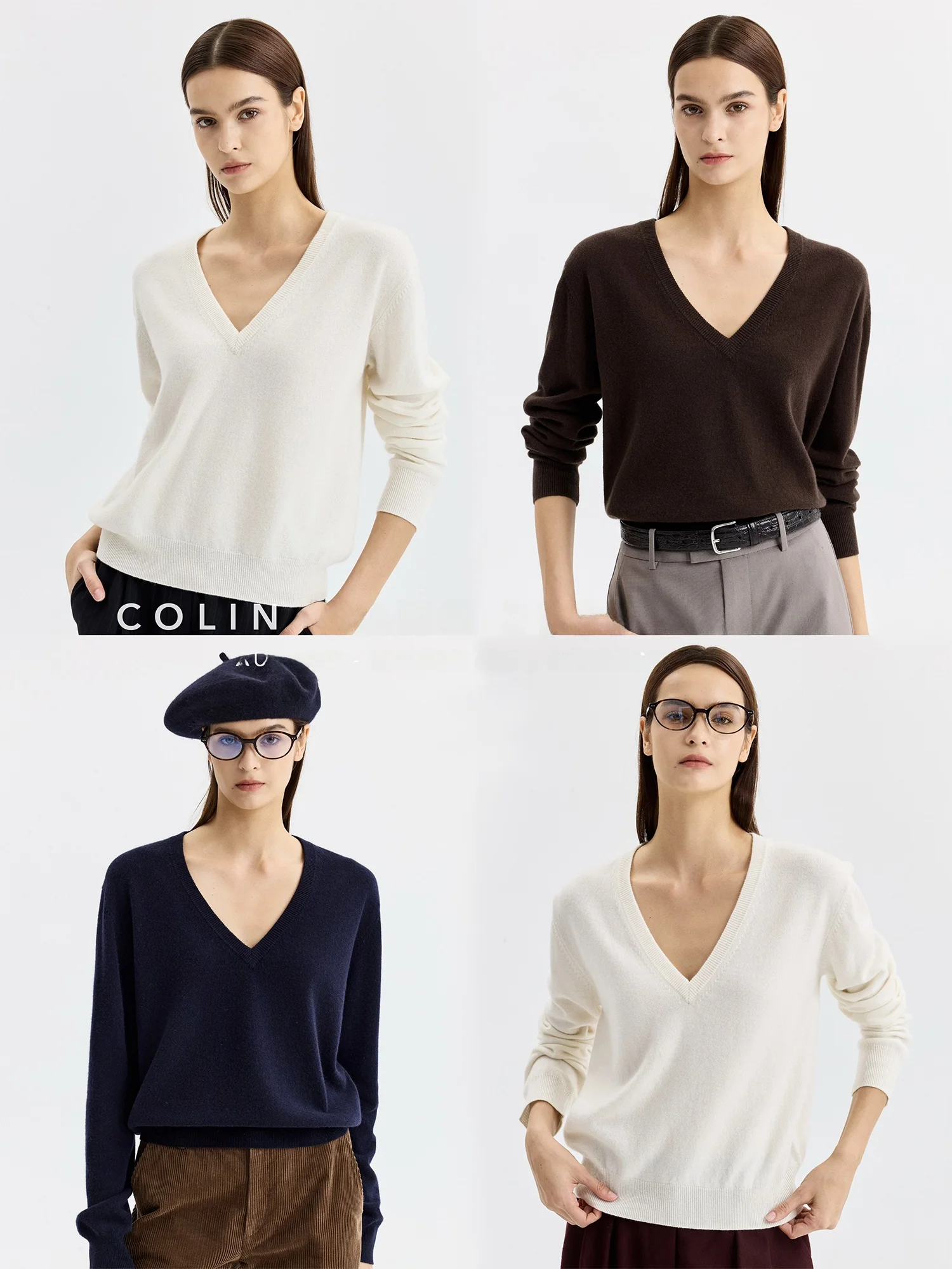 

Colinwang nt Wander Australia Beautiful Merino Wool High nce Sensation Learning Sle Large V-ne Knitwear