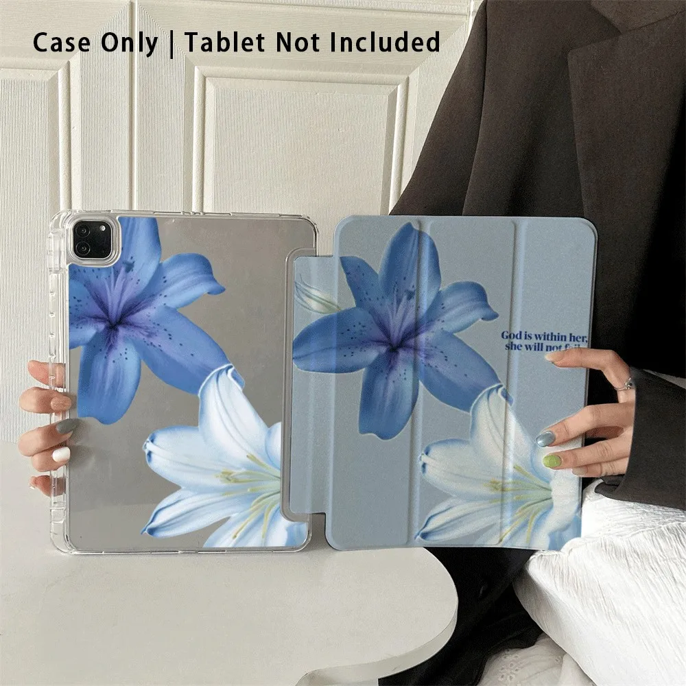 

Чехол для iPad, Smart Case, совместимый с iPad Air 6, Air 5,4, и совместим с iPad 10 (10,9 дюймов), Pro 2024, air m3/a16 2025